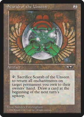 Scarab of the Unseen card from Alliances