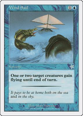 Wind Sail card from Starter 1999