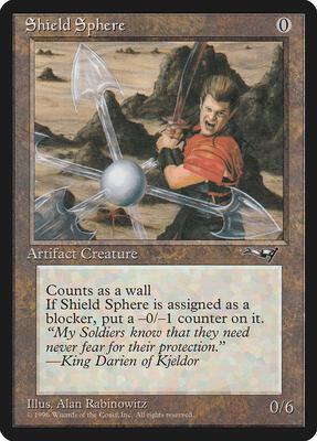 Shield Sphere card from Alliances