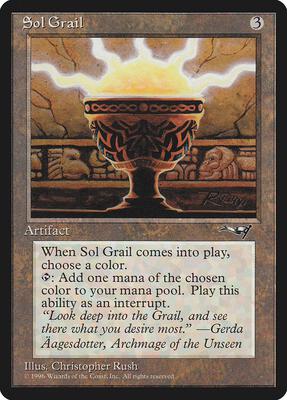 Sol Grail card from Alliances