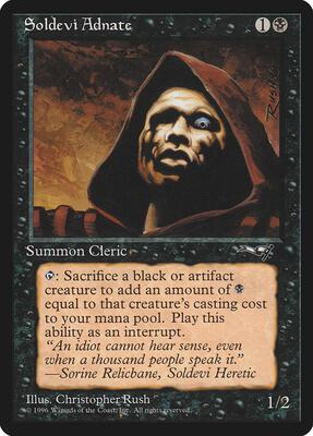 Soldevi Adnate card from Alliances