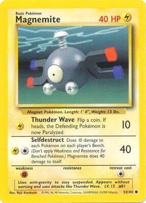Magnemite card from Base Set