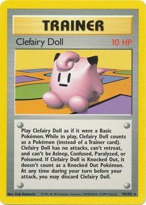 Clefairy Doll card from Base Set