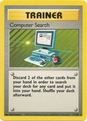 Computer Search card from Base Set