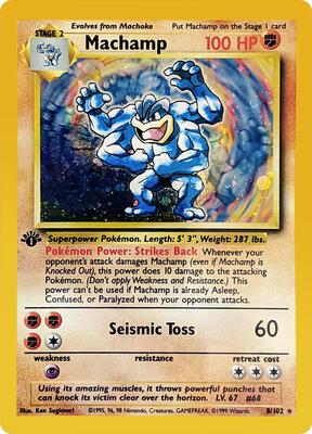 Machamp - 8/102 card from Deck Exclusives