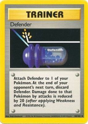 Defender card from Base Set