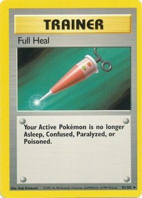 Full Heal card from Base Set