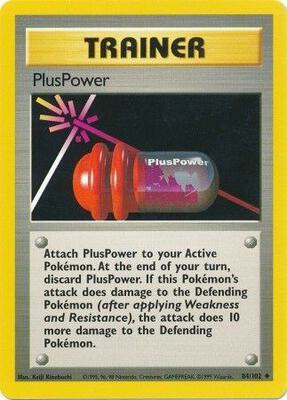 PlusPower card from Base Set