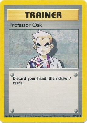 Professor Oak card from Base Set