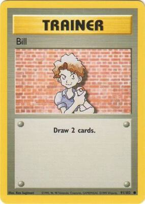 Bill card from Base Set