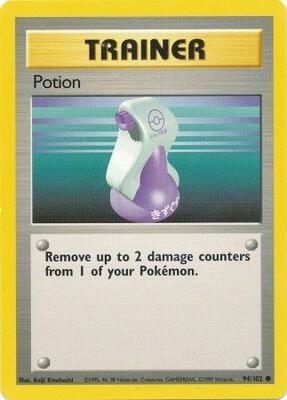 Potion card from Base Set
