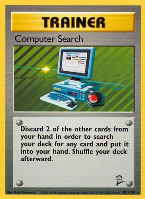 Computer Search card from Base Set 2