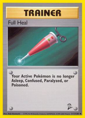 Full Heal card from Base Set 2
