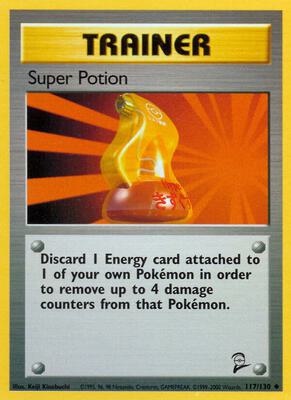 Super Potion card from Base Set 2