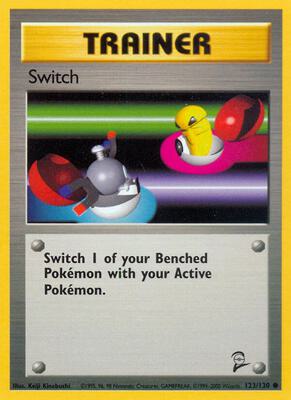 Switch card from Base Set 2