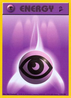 Psychic Energy card from Base Set 2