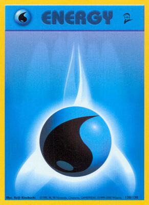 Water Energy card from Base Set 2