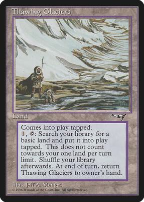 Thawing Glaciers card from Alliances
