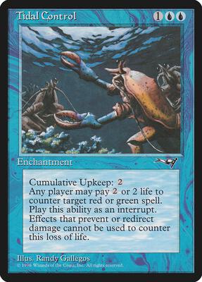 Tidal Control card from Alliances