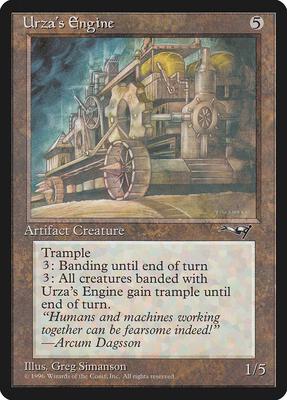 Urza's Engine card from Alliances