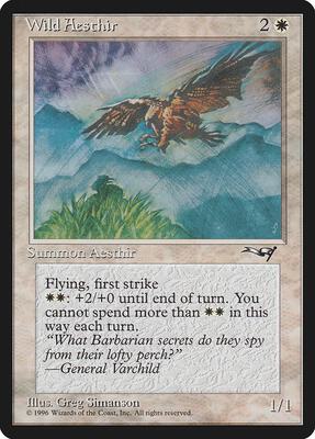 Wild Aesthir (Blue Mountains) card from Alliances
