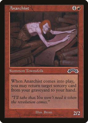 Anarchist card from Exodus
