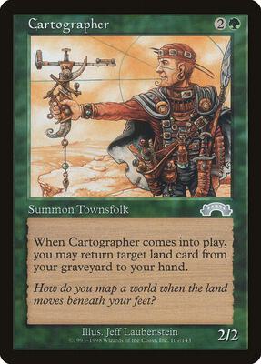 Cartographer card from Exodus