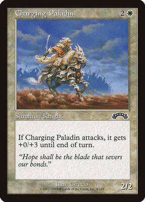 Charging Paladin card from Exodus