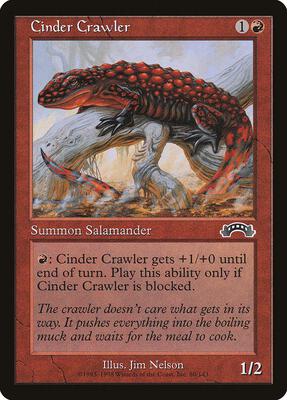 Cinder Crawler card from Exodus