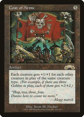 Coat of Arms card from Exodus