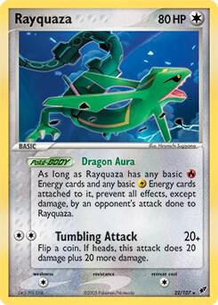 Rayquaza - 22/107 card from Deck Exclusives