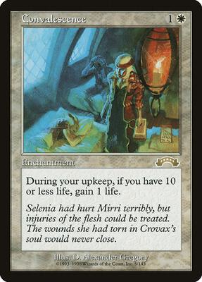 Convalescence card from Exodus