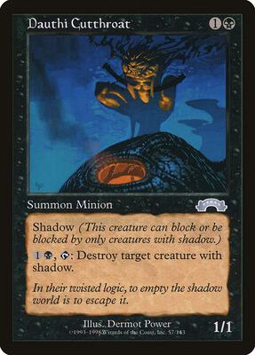 Dauthi Cutthroat card from Exodus
