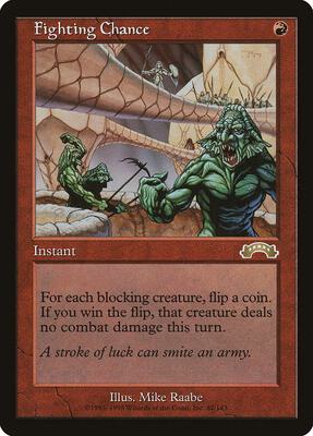 Fighting Chance card from Exodus