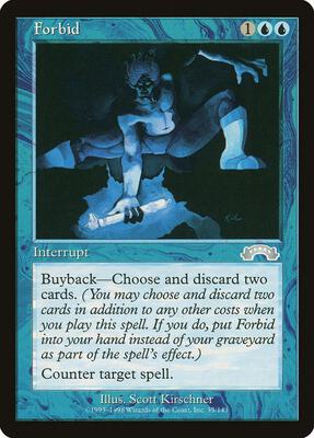 Forbid card from Exodus