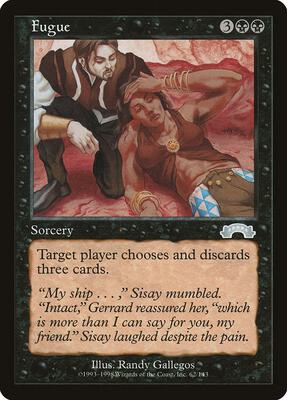 Fugue card from Exodus
