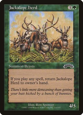 Jackalope Herd card from Exodus