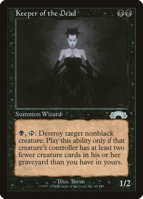 Keeper of the Dead card from Exodus