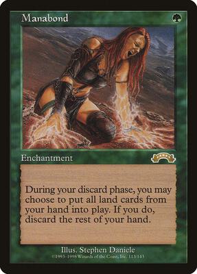 Manabond card from Exodus