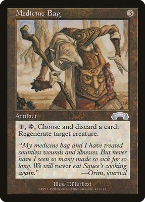 Medicine Bag card from Exodus