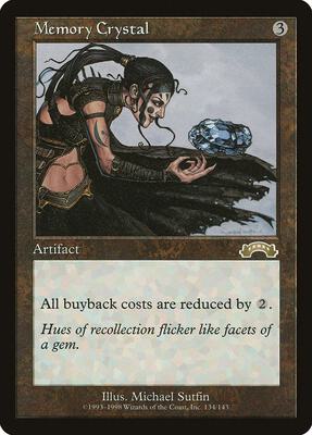 Memory Crystal card from Exodus