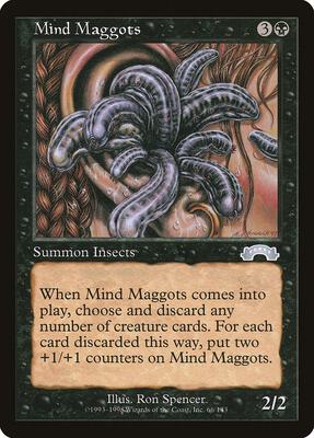 Mind Maggots card from Exodus