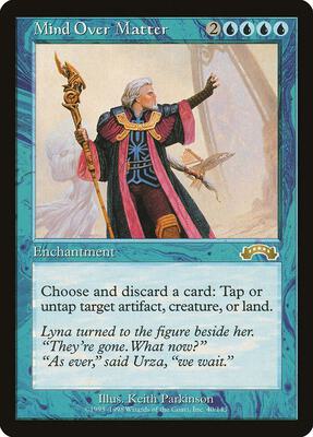 Mind Over Matter card from Exodus