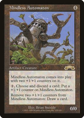 Mindless Automaton card from Exodus