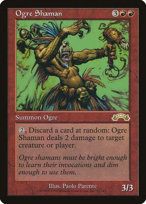 Ogre Shaman card from Exodus