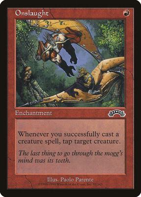 Onslaught card from Exodus
