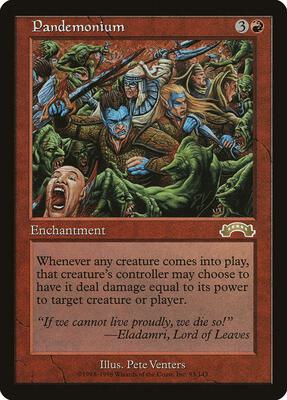 Pandemonium card from Exodus
