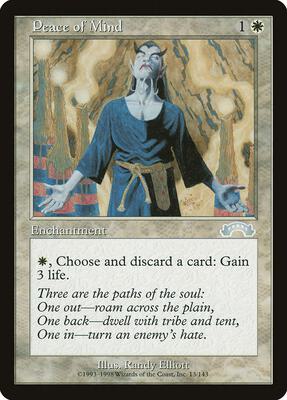 Peace of Mind card from Exodus