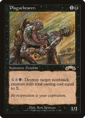 Plaguebearer card from Exodus