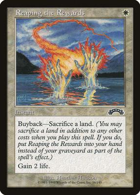 Reaping the Rewards card from Exodus